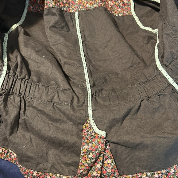 Anthropologie Ett Twa Floral Fitted Blazer Two Button 2 - Picture 6 of 8